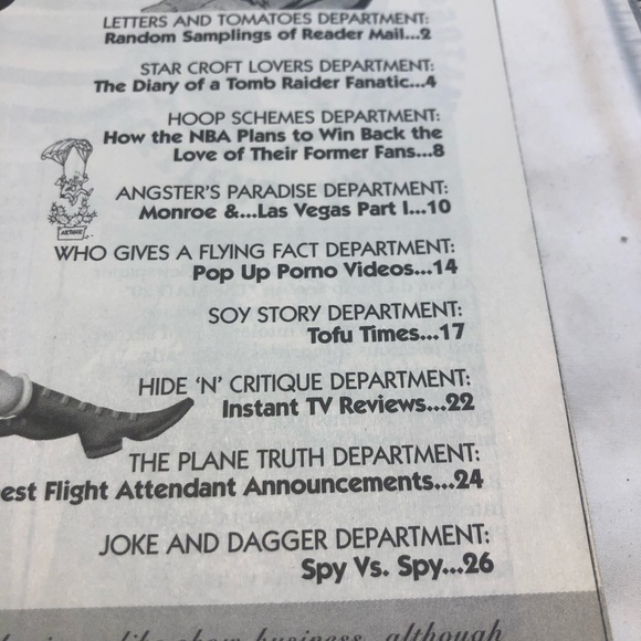 Vintage Mad Magazines March & May 1999 - Picture 2 of 16